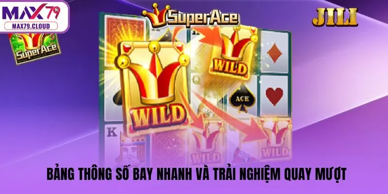 Bảng thông số bay nhanh và trải nghiệm quay mượt